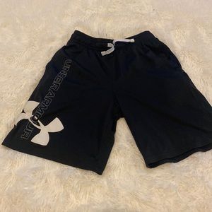 Boys M under armor shorts. Smoke free home